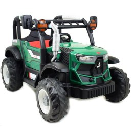 Wielki Traktor Na Akumulator Z Pilotem Zielony, Super Jakość/hsd-6602