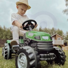 WOOPIE Traktor na Pedały Farmer GoTrac MAXI z Przyczepą Zielony