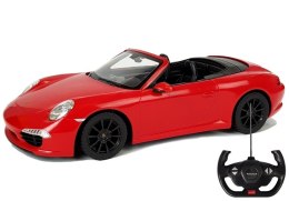 Samochód Zdalnie Sterowany Porsche 911 Rastar 1:14 Czerwone