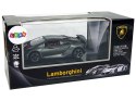 Samochód Zdalnie Sterowany Lamborghini 1:24 Srebrne, 2.4 G Światła