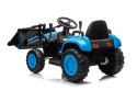 Traktor Na Akumulator Z Łyżką i naczepą BW-X002A Niebieski