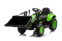 Traktor Na Akumulator Z łyżką i naczepą BW-X002A Zielony