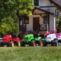 Traktorek X Tractor Zielony z Przyczepką Klakson od 2 Lat, Falk