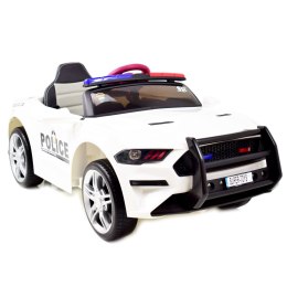 Auto Na Akumulator Policja Białe/bbh0007