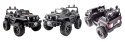 Pojazd Na Akumulator Jeep Off Road 4x4 Czarny/hc8988