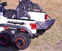 Jeep Na Akumulator Works Six 4x4 Biały/jc003