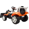 Traktor Na Akumulator Z Ruchomym Ramieniem Pomarańczowy HSD6106b