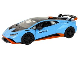 Samochód Zdalnie Sterowany Lamborghini Huracan 1:14 Rastar Niebieskie