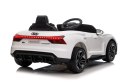 Autko Na Akumulator Audi E-Tron GT Biały 4x4 - Tył autka