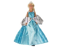 Lalka Anlily Królewna Śnieżka Niebieska Sukienka Długie Blond Włosy