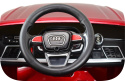 Auto Na Akumulator Audi Q5 Czerwone Kierownica
